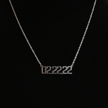 Load image into Gallery viewer, Silver Personalized Name Necklace