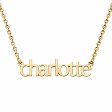 Load image into Gallery viewer, Gold Personalized Name Necklace
