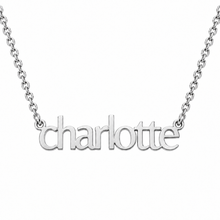 Load image into Gallery viewer, Silver Personalized Name Necklace
