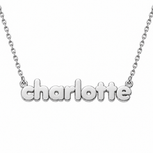 Load image into Gallery viewer, Silver Personalized Name Necklace
