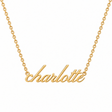 Load image into Gallery viewer, Gold Personalized Name Necklace
