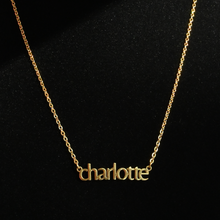 Load image into Gallery viewer, Gold Personalized Name Necklace
