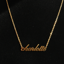 Load image into Gallery viewer, Gold Personalized Name Necklace
