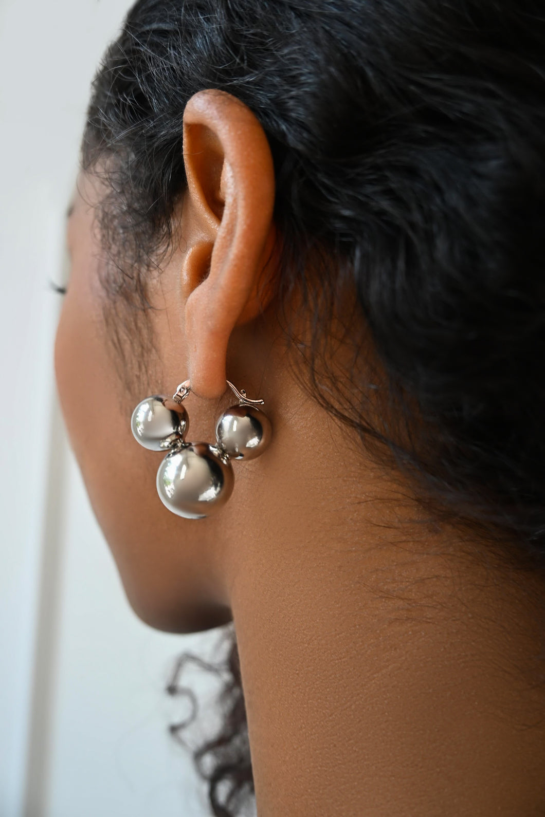 Minnie Silver Earrings