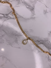 Load image into Gallery viewer, &#39;CRYSTAL&#39; GOLD ANKLET
