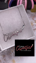 Load image into Gallery viewer, Silver Custom Logo Necklace
